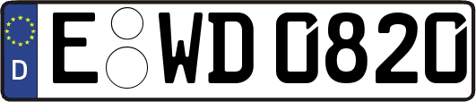 E-WD0820