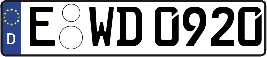 E-WD0920