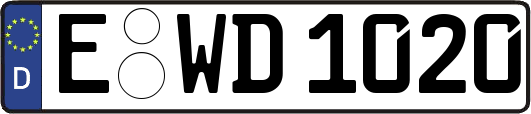 E-WD1020
