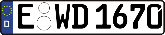 E-WD1670