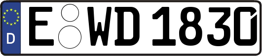 E-WD1830