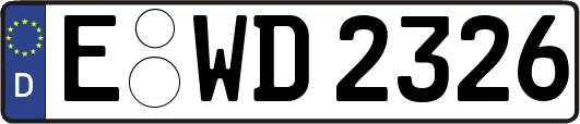 E-WD2326