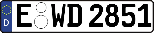 E-WD2851