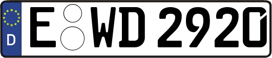 E-WD2920