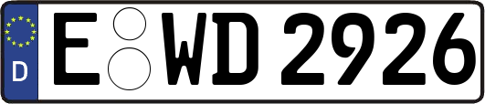 E-WD2926