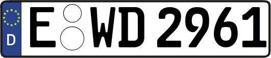 E-WD2961