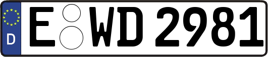 E-WD2981