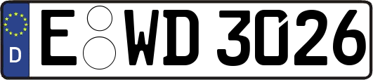 E-WD3026