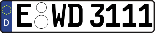 E-WD3111