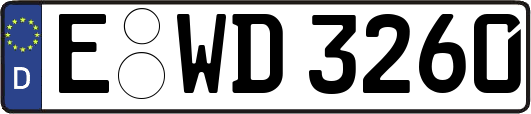 E-WD3260