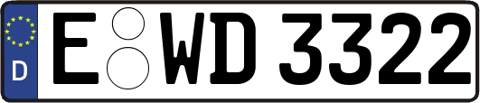 E-WD3322