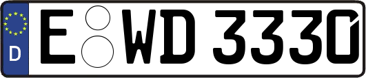 E-WD3330