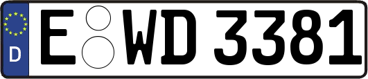 E-WD3381