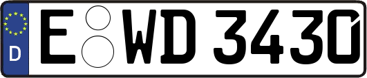 E-WD3430
