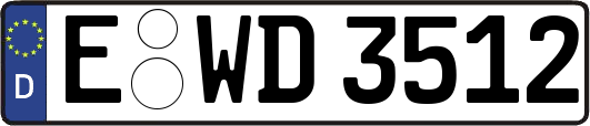 E-WD3512
