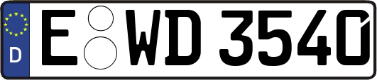 E-WD3540