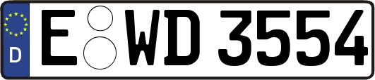 E-WD3554