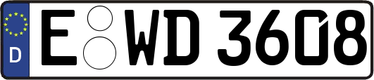 E-WD3608