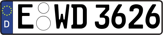E-WD3626
