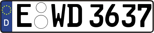 E-WD3637