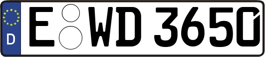 E-WD3650