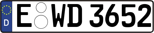 E-WD3652