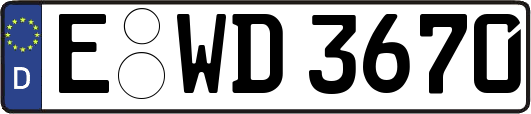 E-WD3670