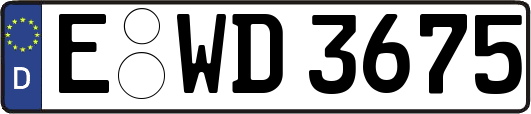 E-WD3675