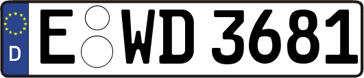 E-WD3681