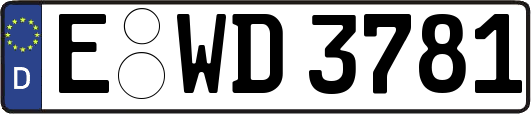 E-WD3781