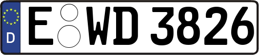 E-WD3826