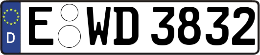 E-WD3832