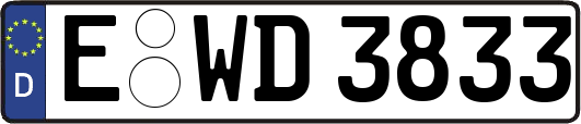 E-WD3833