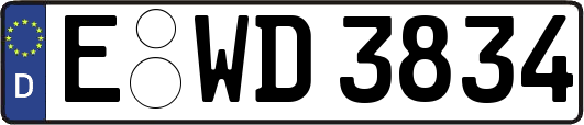 E-WD3834
