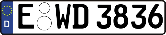 E-WD3836