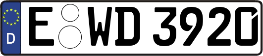 E-WD3920