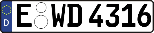 E-WD4316