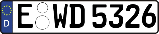 E-WD5326