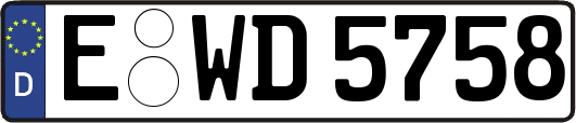 E-WD5758