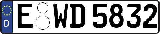 E-WD5832