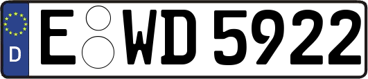 E-WD5922