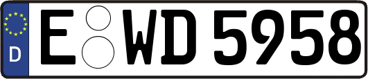 E-WD5958