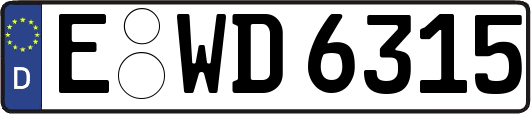 E-WD6315