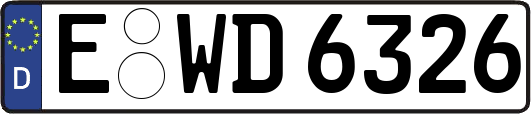 E-WD6326
