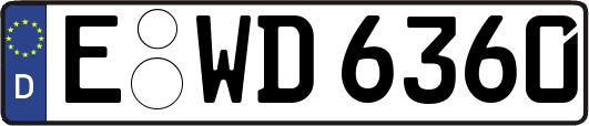 E-WD6360