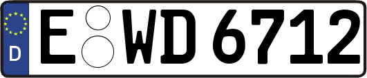 E-WD6712