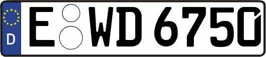 E-WD6750