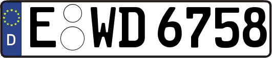 E-WD6758