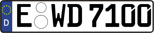 E-WD7100