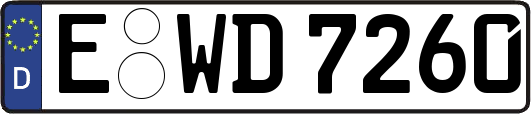 E-WD7260
